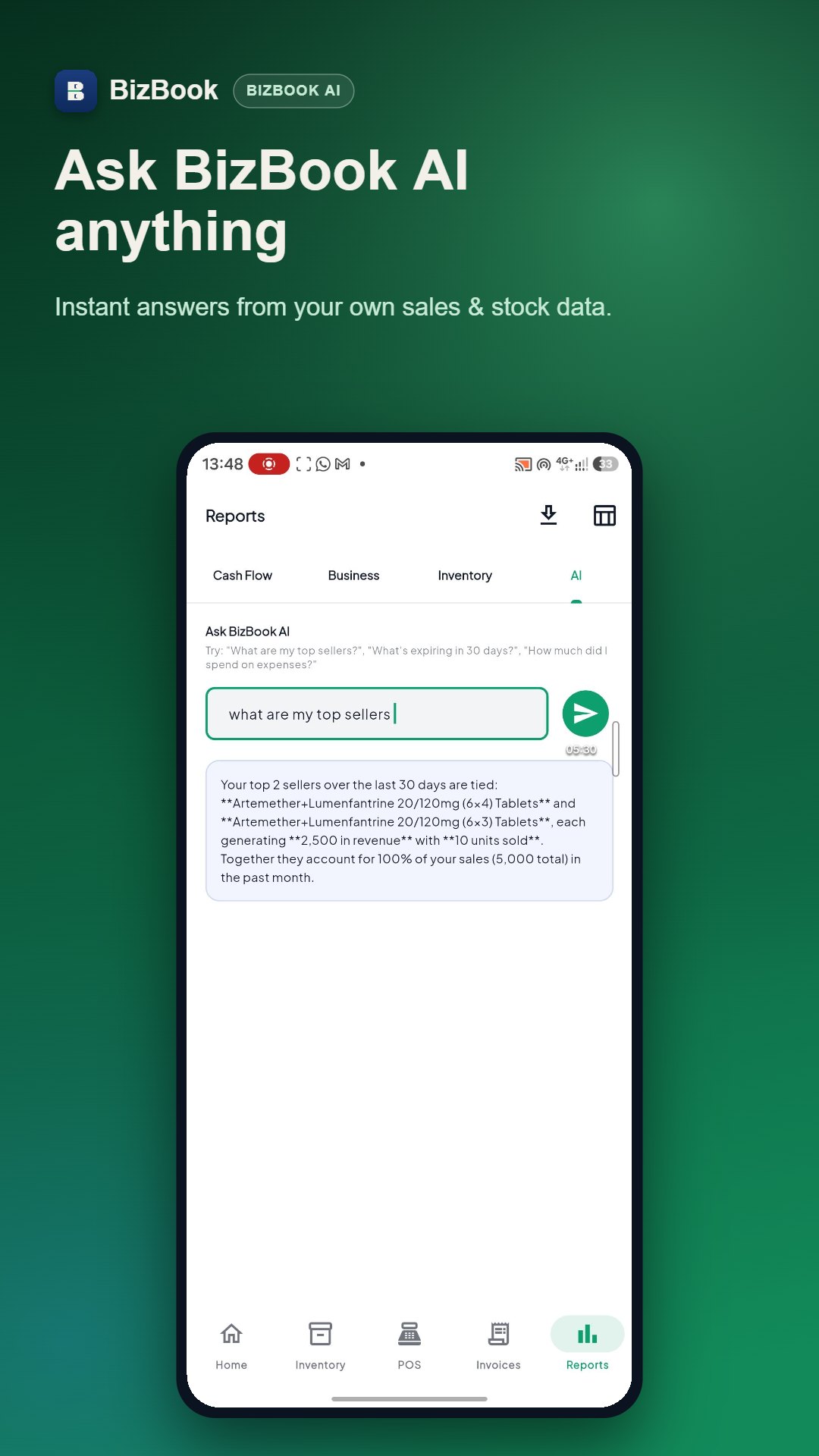 AI product scan pre-filling the add-product form